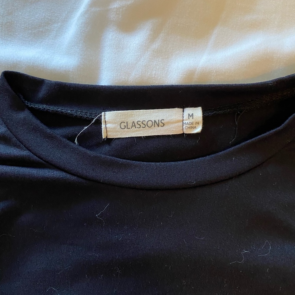 Fitted Black T-Shirt - Picture 2 of 2